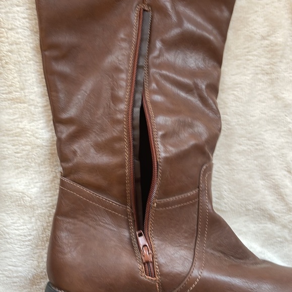 BUCCO Brown Over-the-Knee Boots Size 10 - Picture 3 of 15